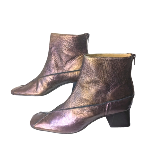 Unity in Diversity GROSETTO Italian Boots in Cheope Violet - Sz 39.... US 9 - Picture 3 of 11